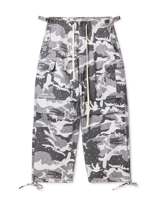 WINTER CRYSTAL CAMO CARGOS